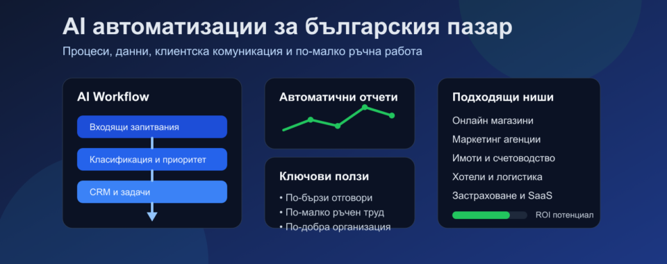 AI автоматизации за българския пазар