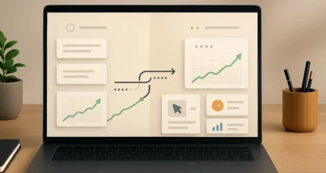 Визуализация на SEO и Google Ads стратегия в общ маркетинг dashboard